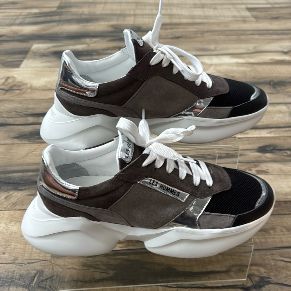 Les Hommes Mens Chunky Sneakers sz 9.5